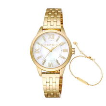 ساعة يد ايسبرت بوينتى من ايسبرت للنساء كوارتز استيل لون ذهبى 