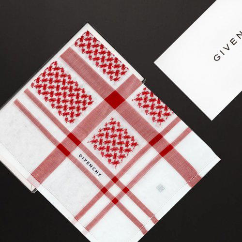 Givenchy Shemagh for men red size 60 inch