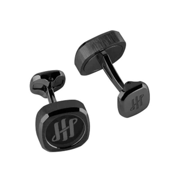 Montegrappa Quattro Cufflink Ip Ultra-Black