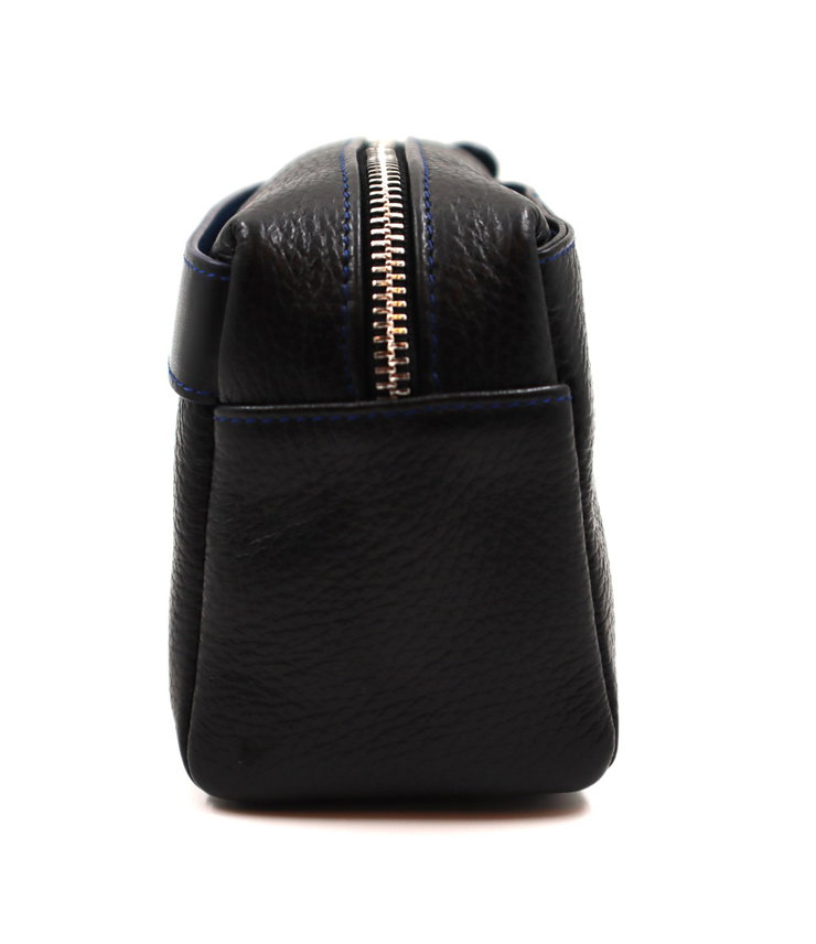Montegrappa Leather Clutch Bag Black
