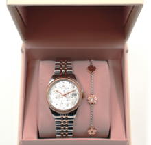 DICI Milano Watch and Bracelet Set - Stylish Two-Tone 
