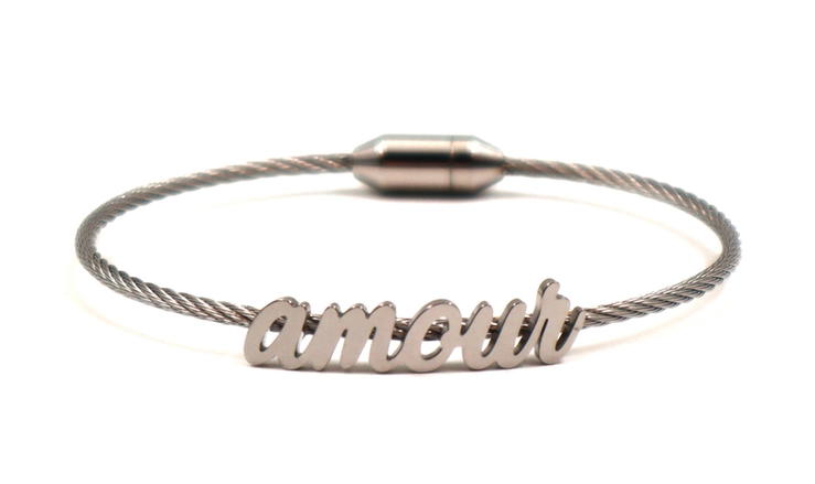 Cerruti 1881 Amour bracelet for women steel silver 
