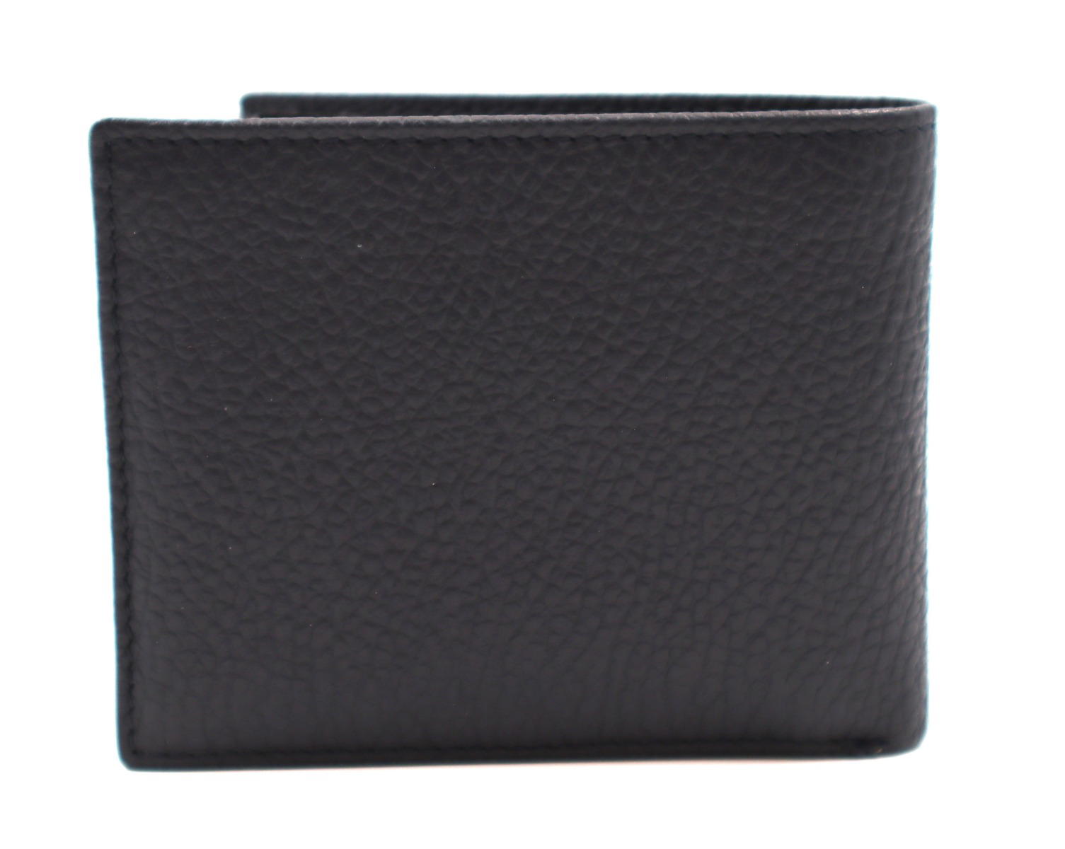 Police Men's Wallet - Black Leather with Card Holder 