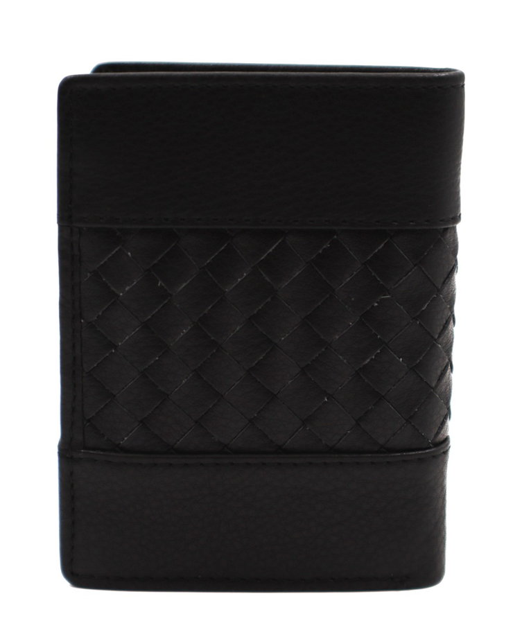 Police Woven Leather Wallet - Elegant & Durable