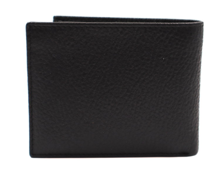 Police Pebbled Leather Wallet - Stylish & Functional