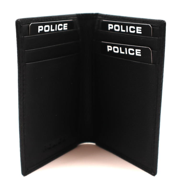 Police Trifold Leather Wallet - Elegant & Functional