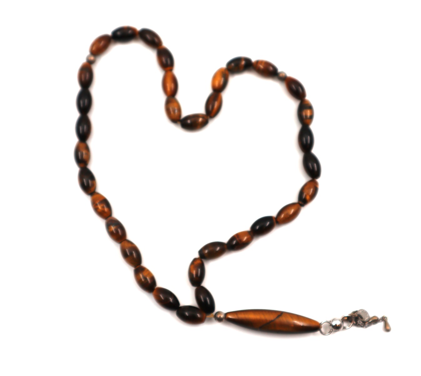 Tateossian Tiger Eye Prayer Beads - Elegant & Handcrafted
