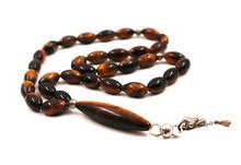 مسبحة تاتوسيان بحجر عين النمر - أنيقة