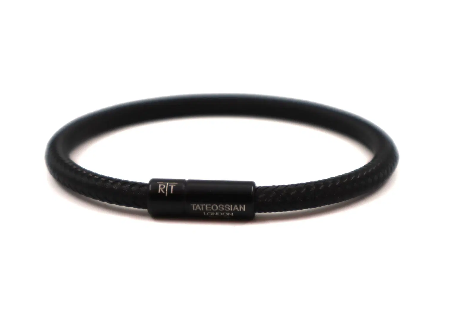 Tateossian men’s bracelet in sleek black design