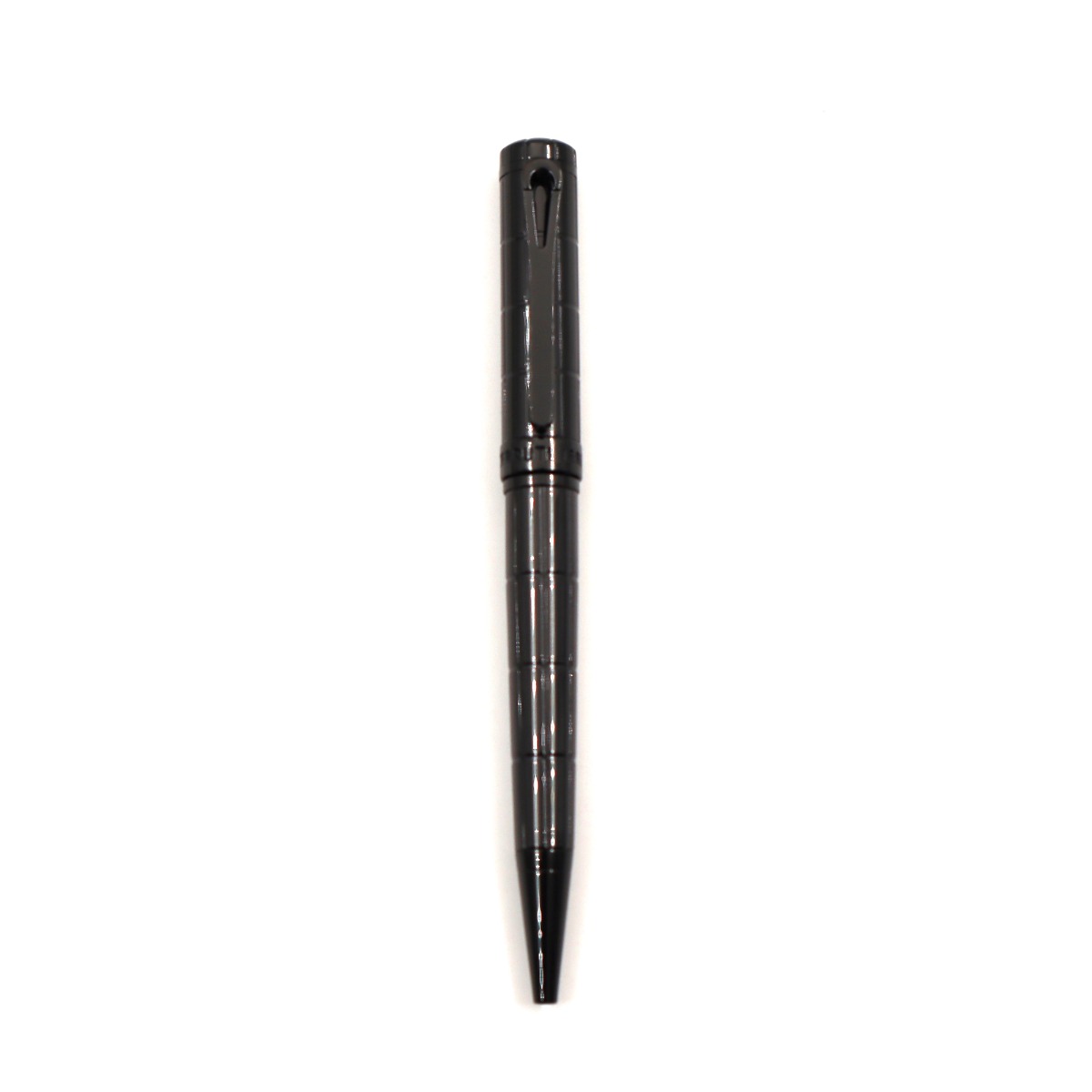 Cerruti 1881 Black Grid Textured Ballpoint Pen