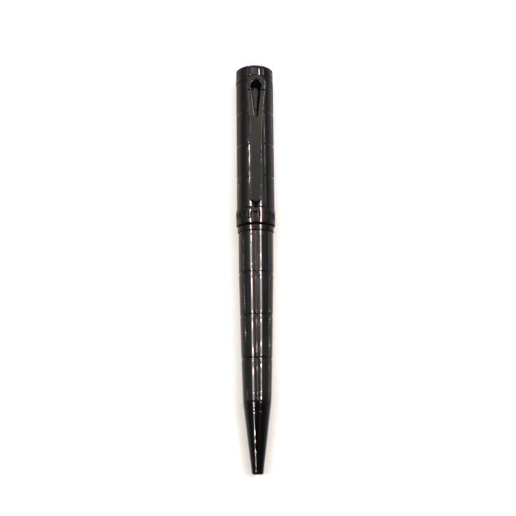 Cerruti 1881 Black Grid Textured Ballpoint Pen 