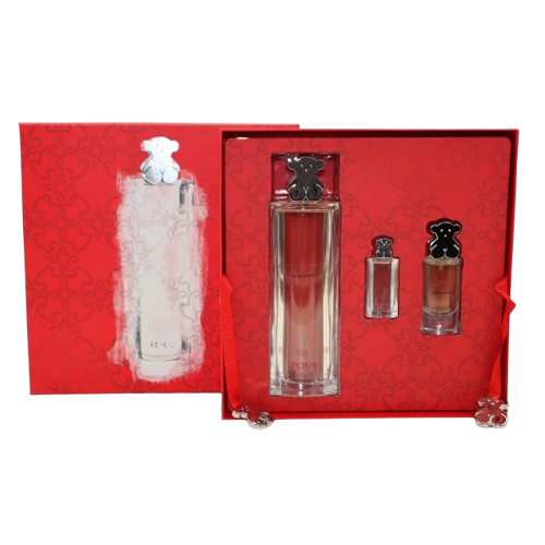 طقم عطر توس أو دو تواليت للنساء – مجموعة عطور 3 قطع