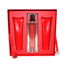 طقم عطر توس أو دو تواليت للنساء – لوشن للجسم وجل استحمام