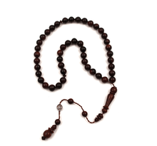 ASAL Coconut Wood Rosary 8MM - Brown Prayer Beads