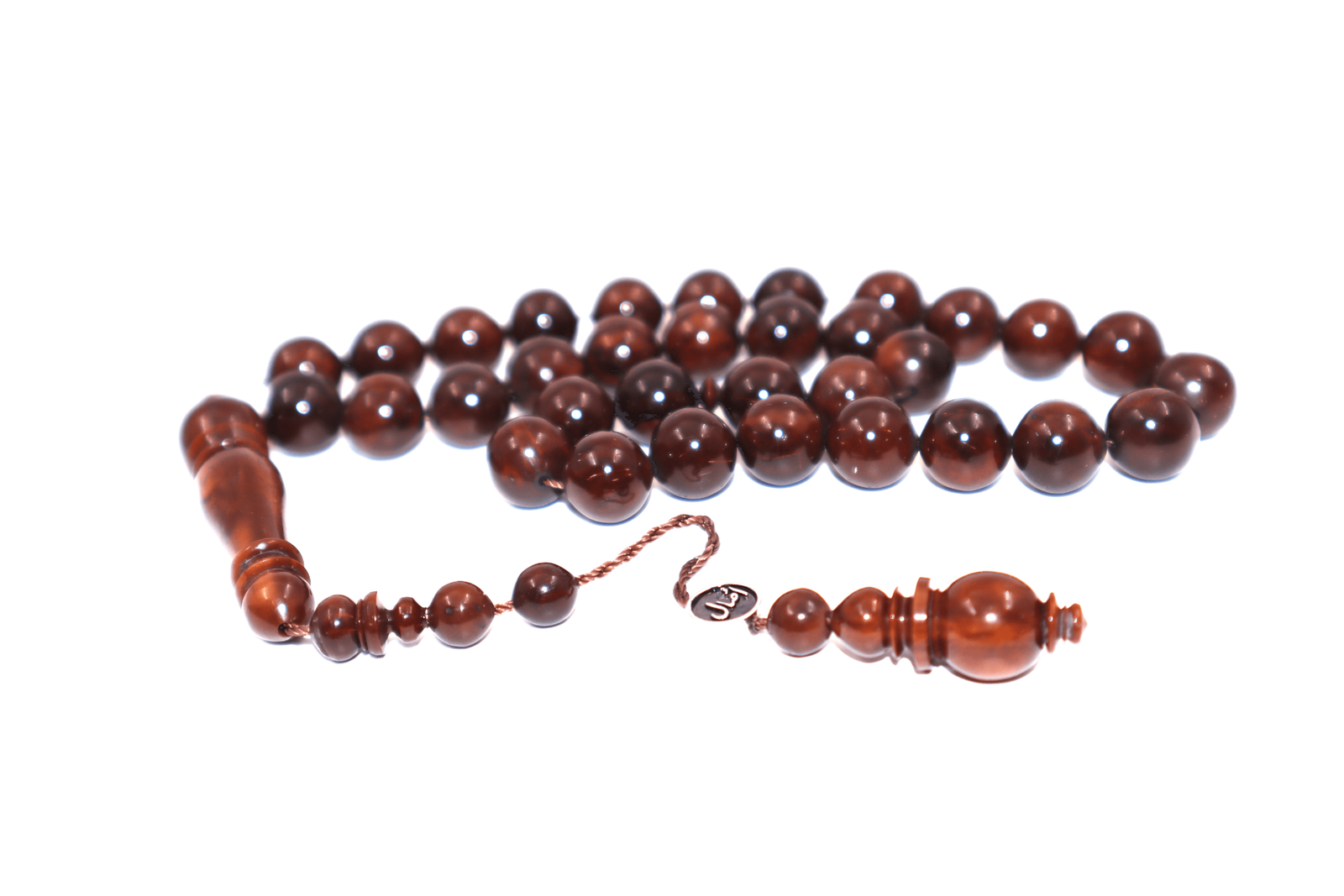 ASAL Coconut Wood Rosary 11MM - Brown Prayer Beads