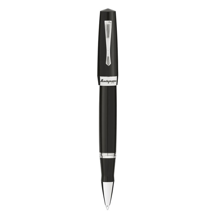 Montegrappa Elmo 02 Rollerball Pen, Jet Black