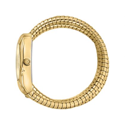 Just Cavalli Serpente Emozioni Watch for women steel Gold