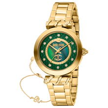 طقم ساعة للسيدات من جست كافالى مكون من قطعتين ذهبى  