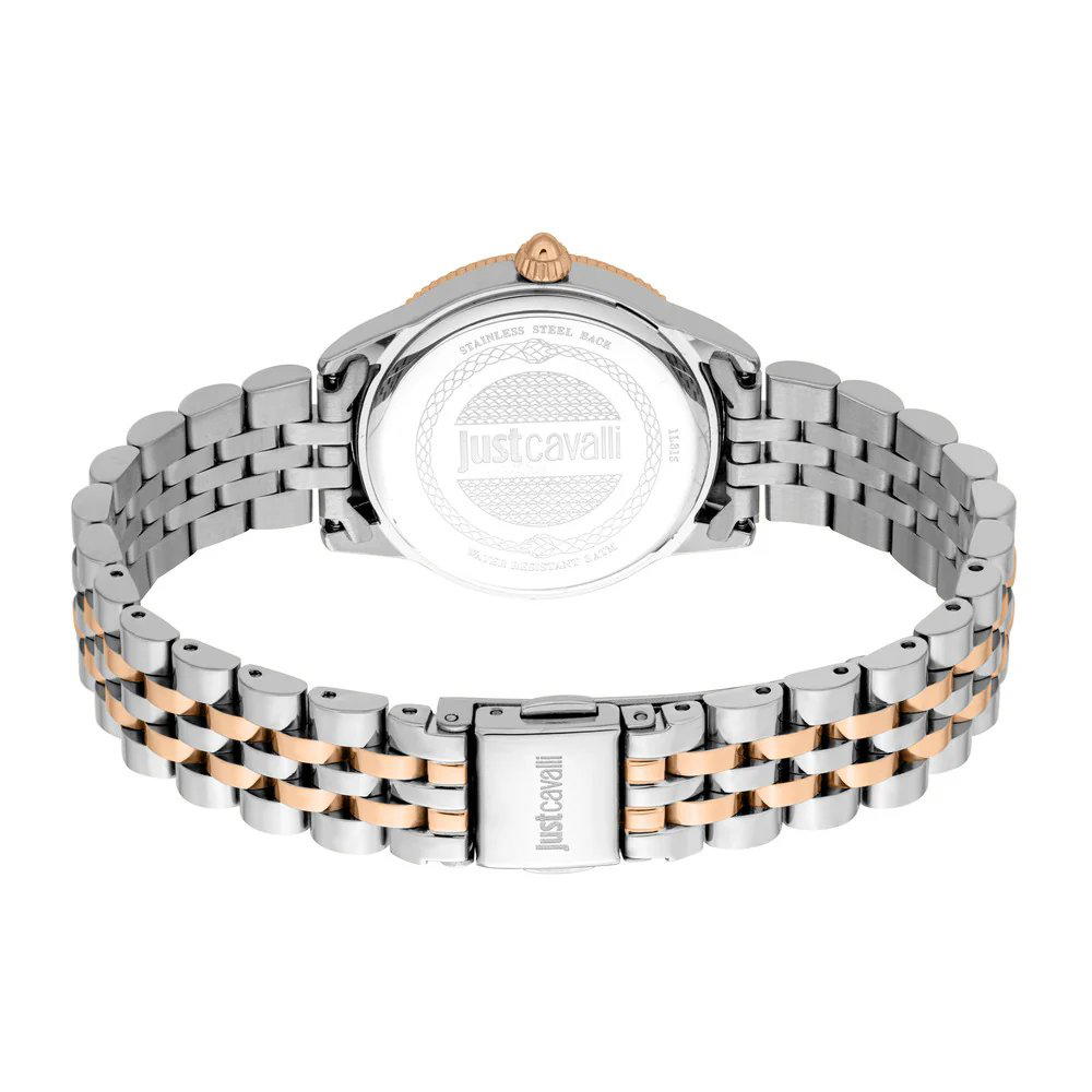 Just Cavalli Valentine's Watch With Bracelet - Rose gold , Silver