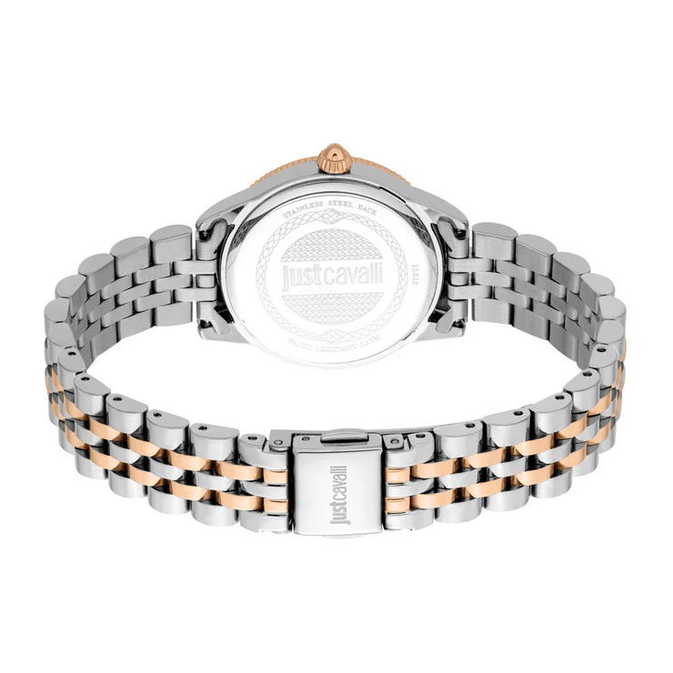 Just Cavalli Valentine's Watch With Bracelet - Rose gold , Silver