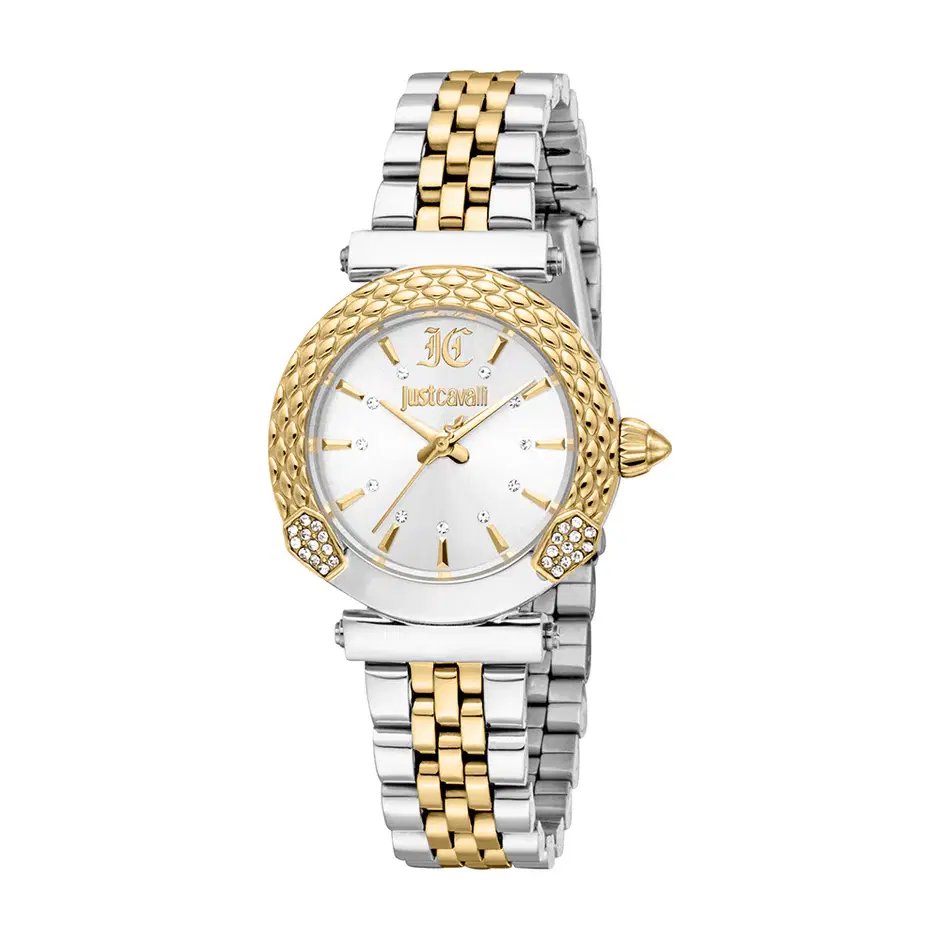Just Cavalli Mistero Ladies Two Tone Steel Watch