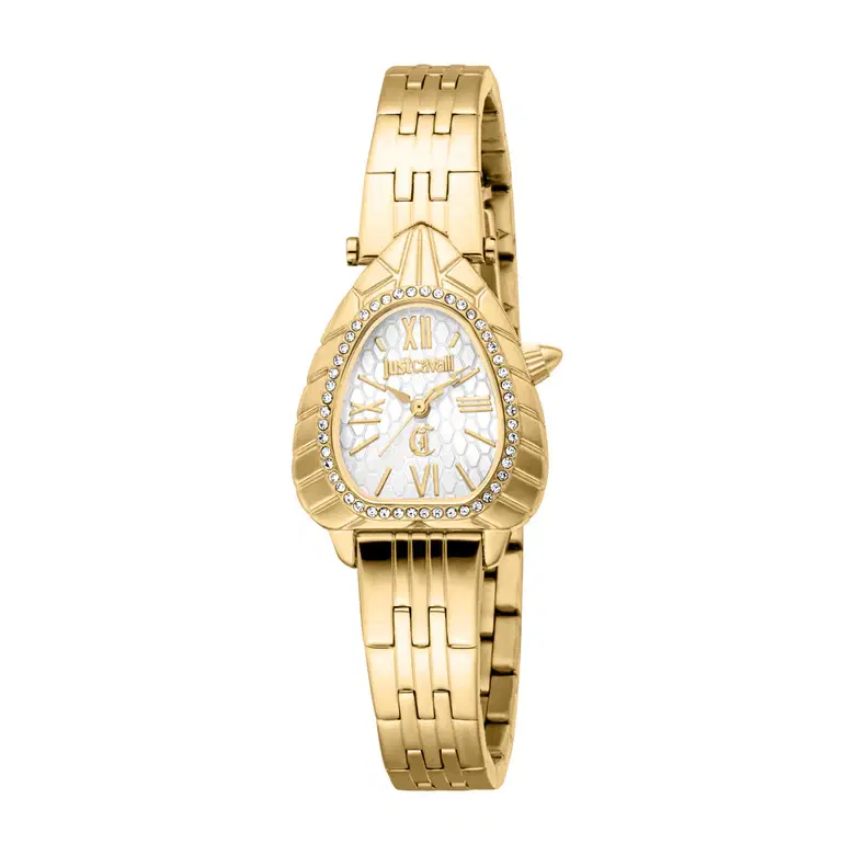 Just Cavalli Animalier Ladies Gold Tone Steel Watch
