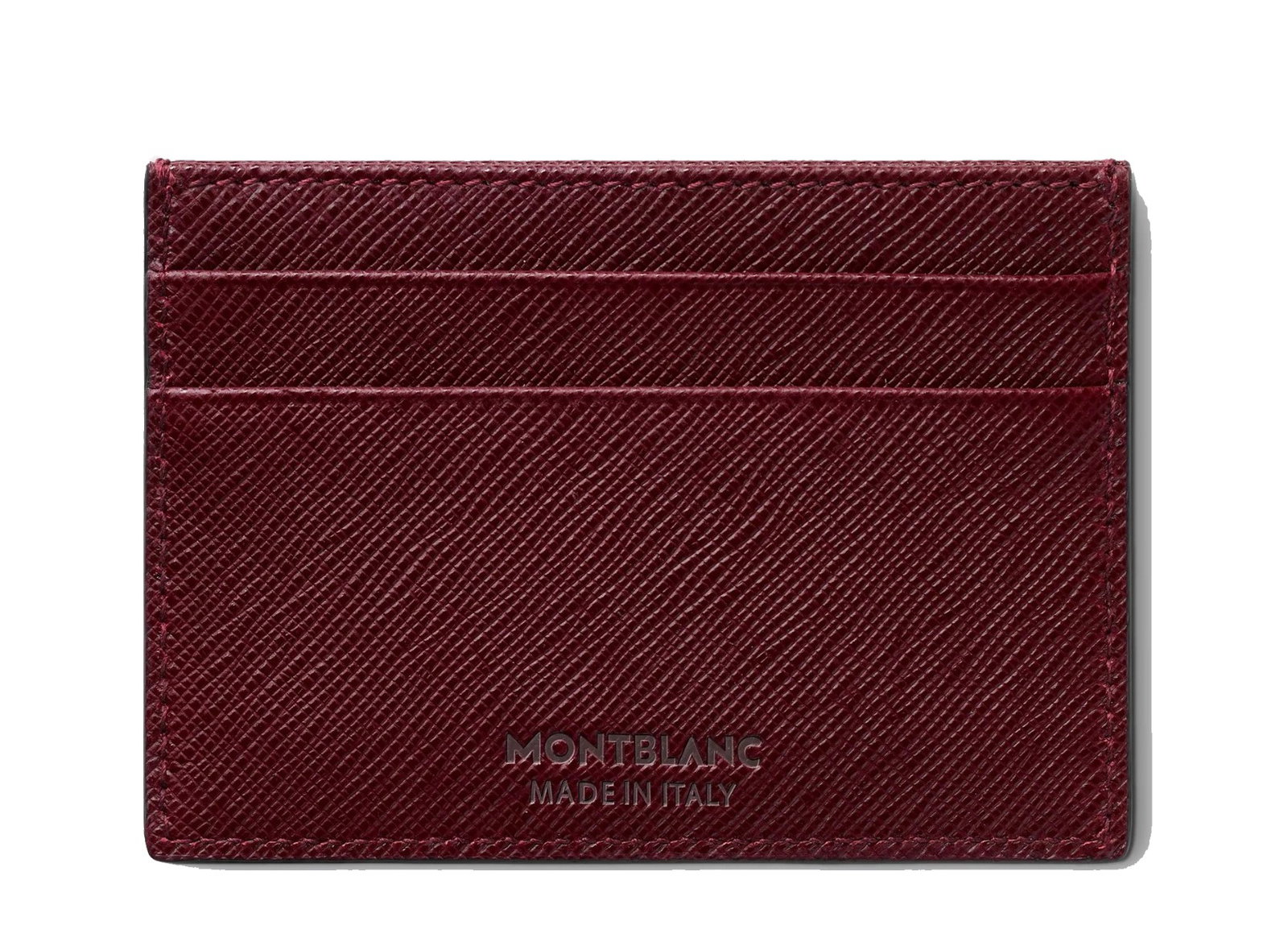 Montblanc Sartorial card holder 5cc burgundy 