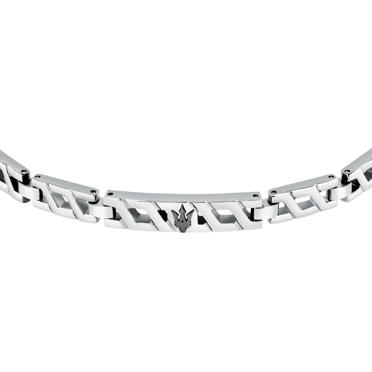 Maserati ICONIC bracelet stainless steel Silver size 18.5+3CM