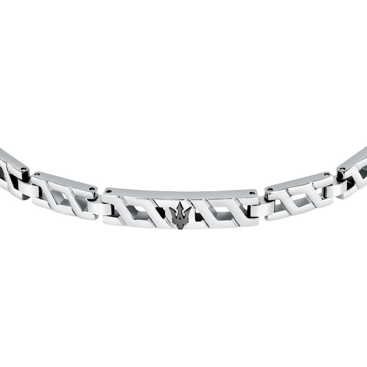 Maserati ICONIC bracelet stainless steel Silver size 18.5+3CM