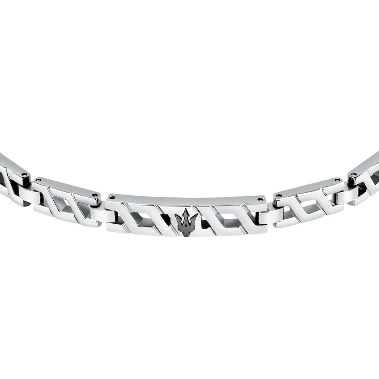 Maserati ICONIC bracelet stainless steel Silver size 18.5+3CM