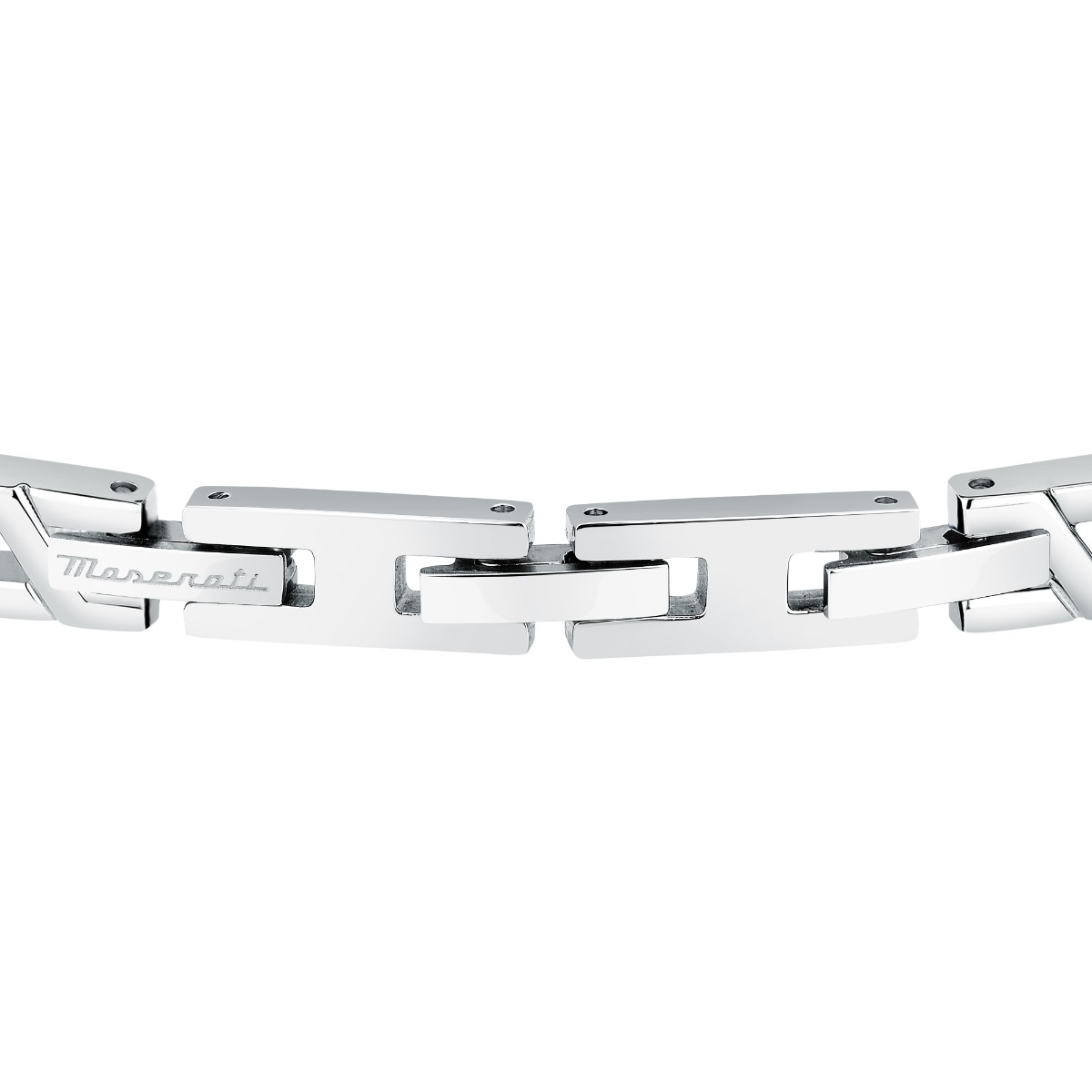 Maserati ICONIC bracelet stainless steel Silver size 18.5+3CM