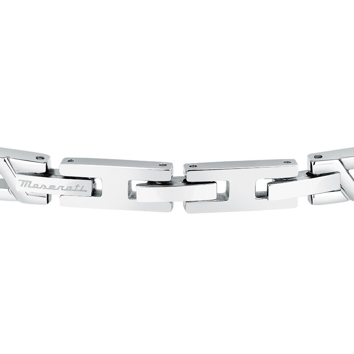 Maserati ICONIC bracelet stainless steel Silver size 18.5+3CM