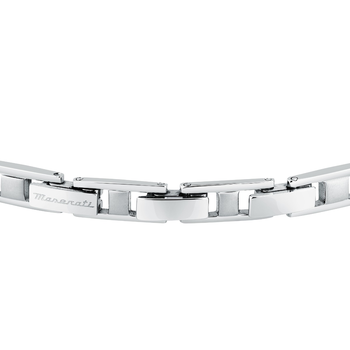 Maserati SAPPHIRE bracelet steel silver , Blue size 18+3.5CM