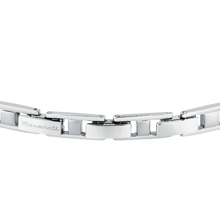 Maserati SAPPHIRE bracelet steel silver , Blue size 18+3.5CM
