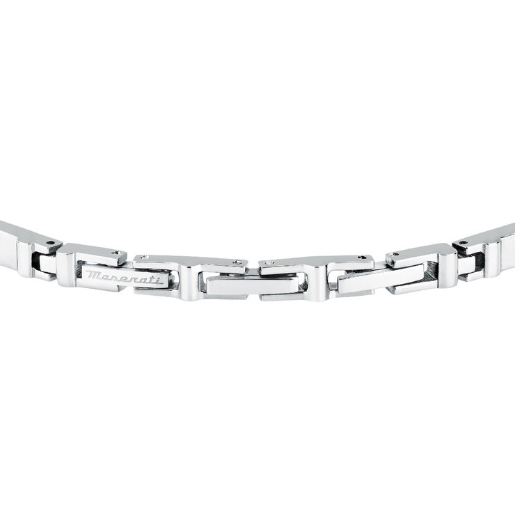 Maserati SAPPHIRE bracelet steel silver , grey size 18+3.5CM