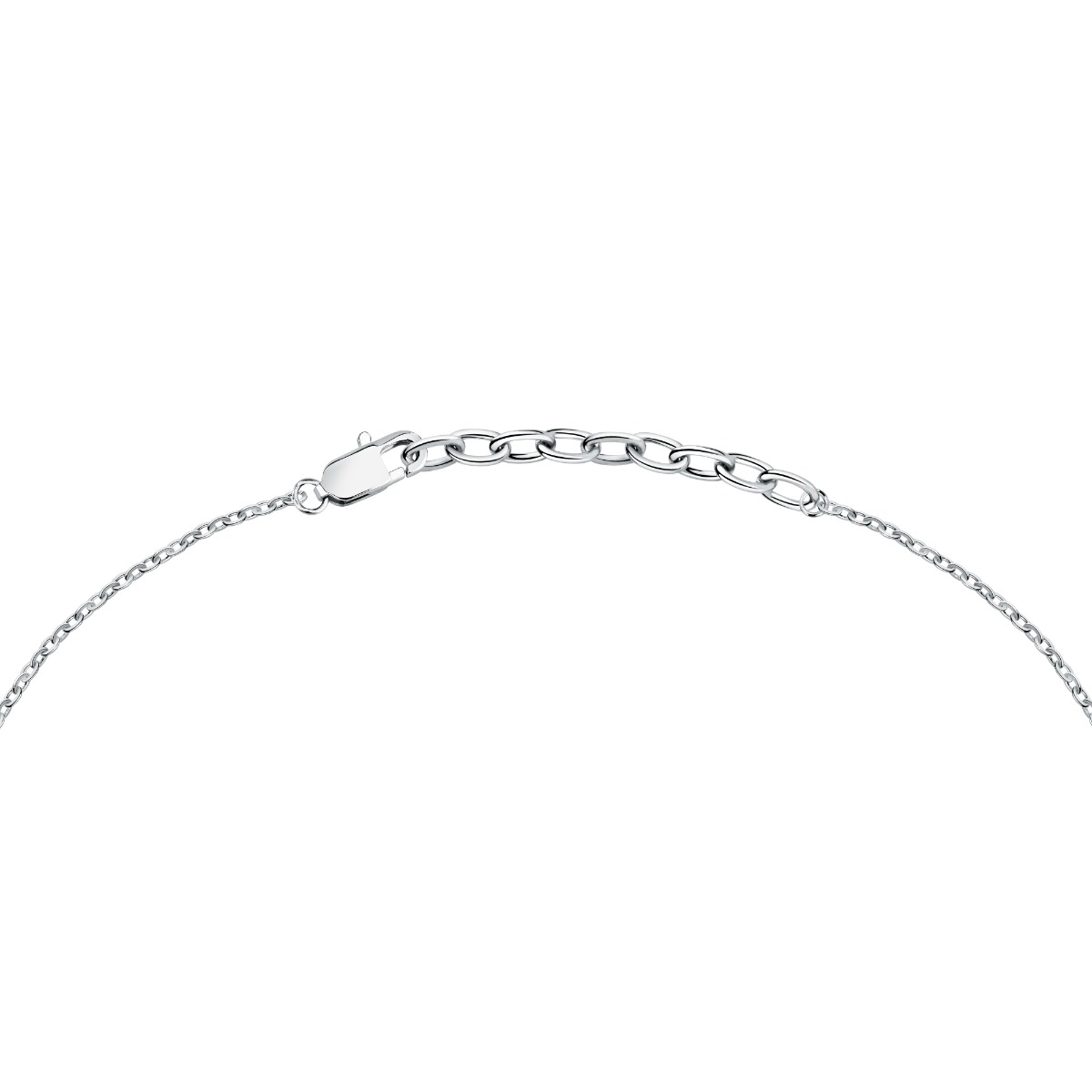 Maserati ICONIC PEND necklace steel black , Gold size 45+5CM