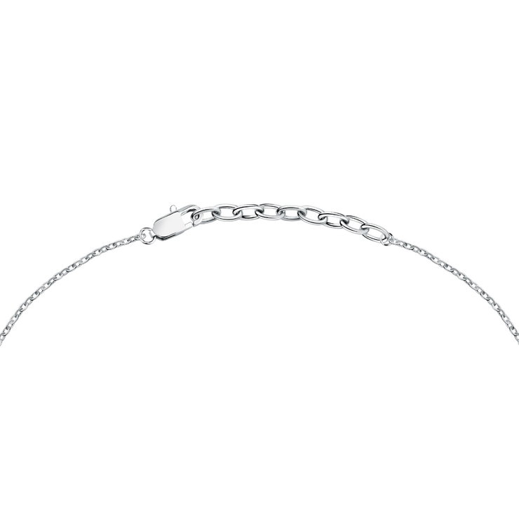 Maserati ICONIC PEND necklace steel black , Gold size 45+5CM