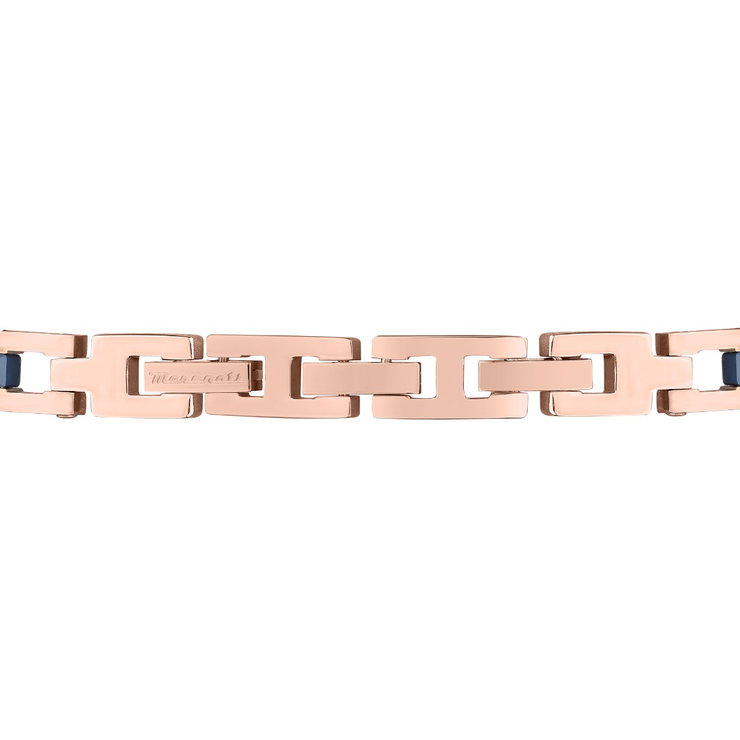 Maserati Bracelet For Men Stainless Steel Rose Gold