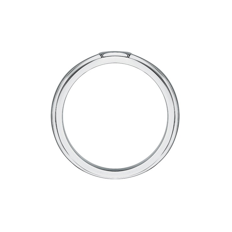 Maserati Ring For Men Steel Silver , size 25