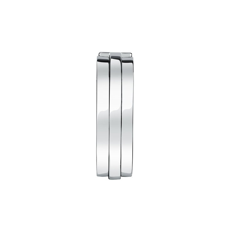 Maserati Ring For Men Steel Silver , size 25