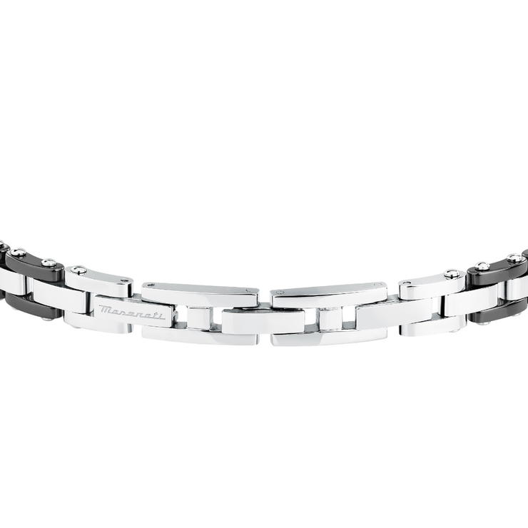 Maserati Men's Bracelet - Black Accents & Gold