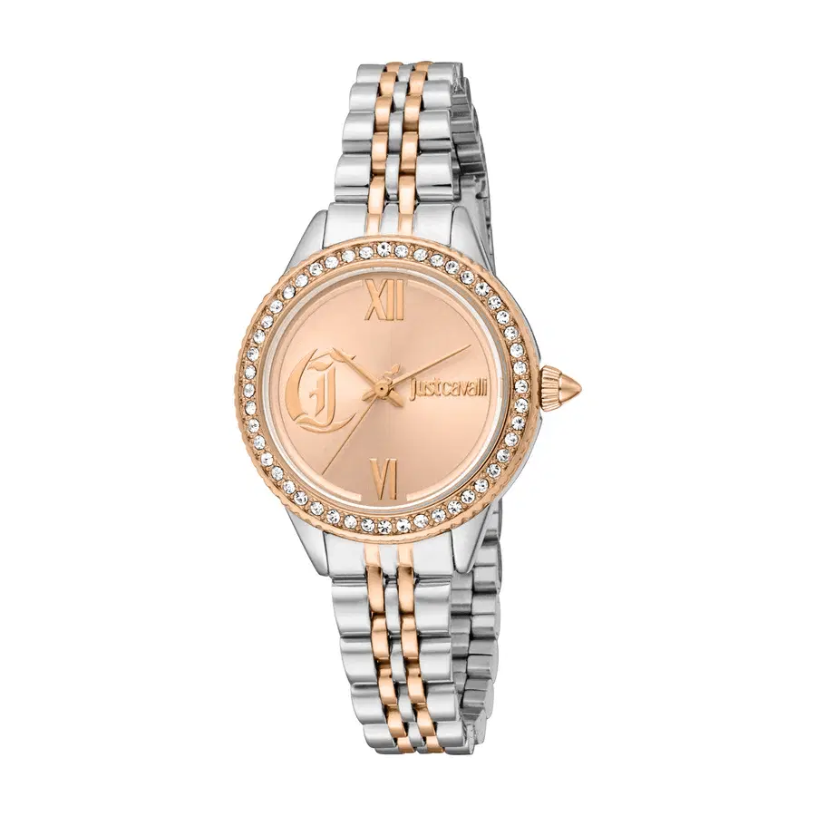 Just Cavalli Glam Chic women watch rose gold , Silver