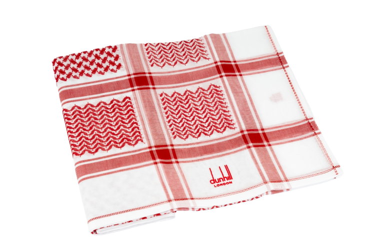 Dunhill Shemagh - Premium Red & White Size 60