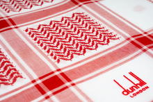 Dunhill Shemagh - Premium Red & White Size 55