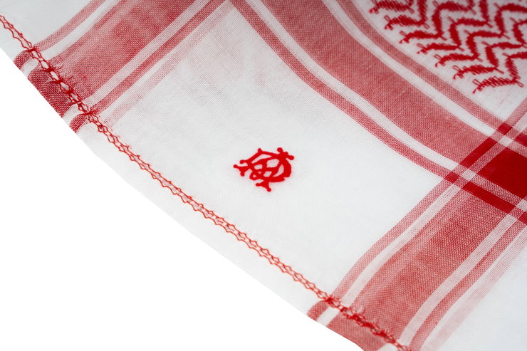 Dunhill Shemagh - Premium Red & White Size 60