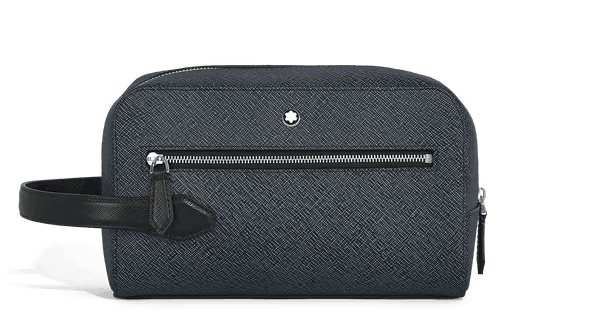 Montblanc Sartorial Clutch Blue and Black