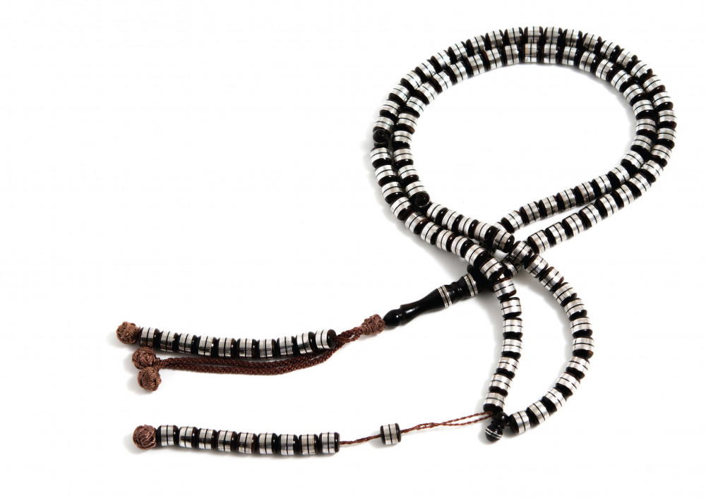 Zayan 99 Koka subha, with silver