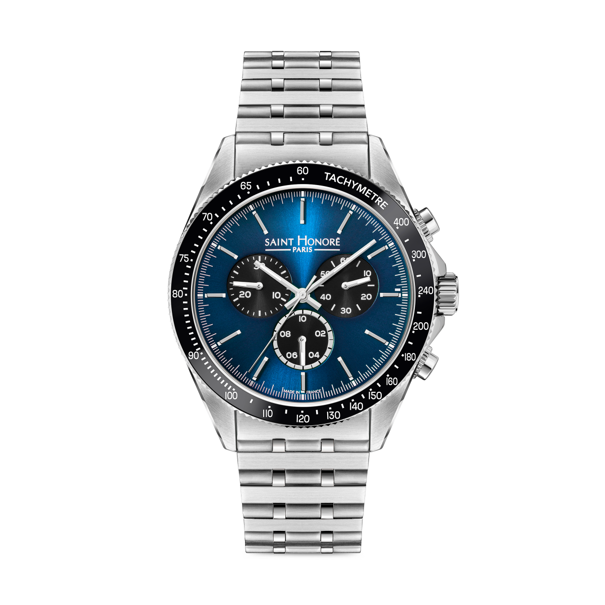 Saint Honore Men's Chronograph Watch - Blue Dial 