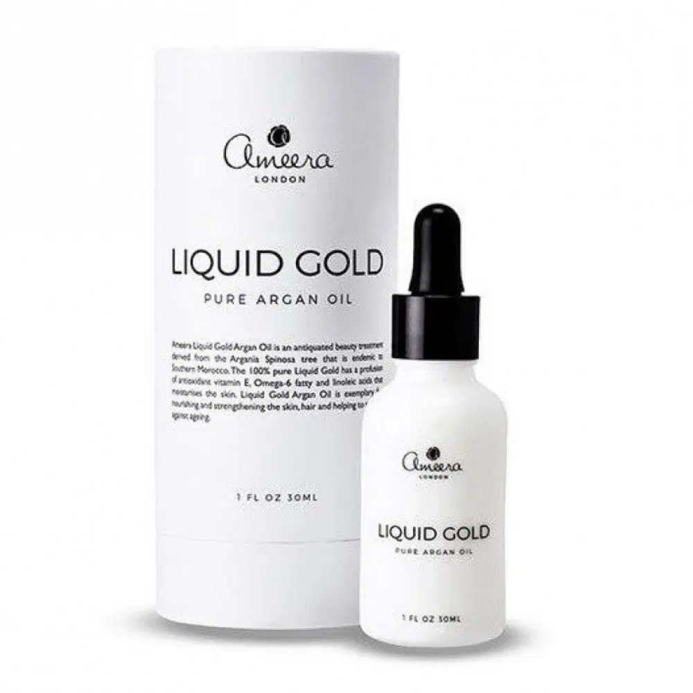 Ameera London Liquid Gold Pure Argan Serum 30ml