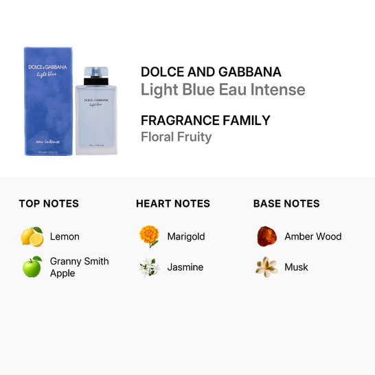 Dolce & Gabbana Light Blue Eau Intense EDP 100ml 